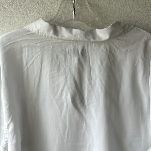 NWT Lucky Brand top white button up classic size 1X Dress shirt - Picture 5 of 10